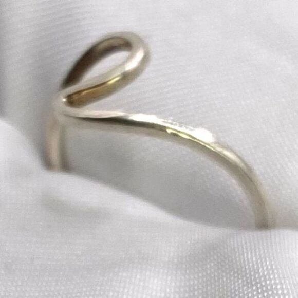 ZY# Sterling 925 Silver Geo Mod Ring Sz.7 - Picture 6 of 8